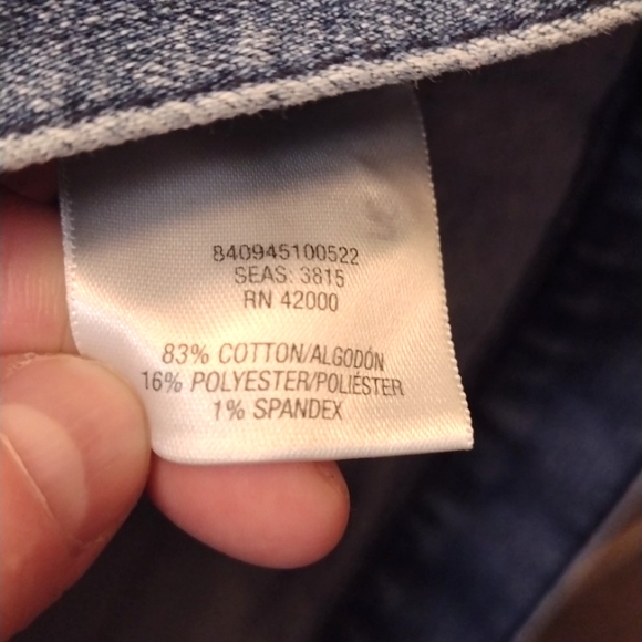 Jaclyn&Smith Jean Jacket Size L/G - Picture 7 of 8